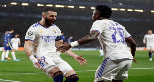 أهداف مباراة ريال مدريد وتشيلسي 