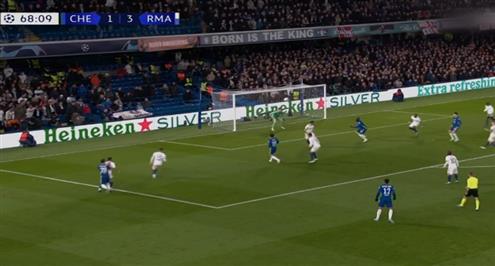 لوكاكو يهدر هدف مؤكد لتشيلسي أمام ريال مدريد