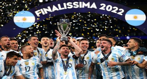 تتويج الأرجنتين بطلا لكأس أوروبا أمريكا الجنوبية