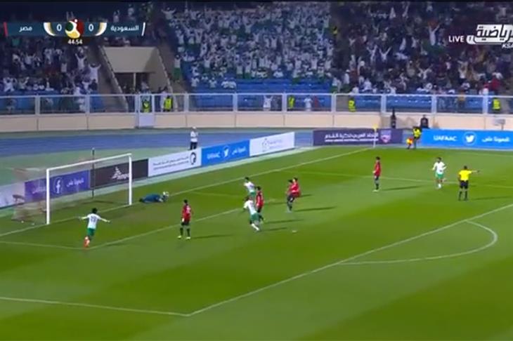 هدف السعودية الأول أمام منتخب مصر في نهائي كاس العرب للشباب