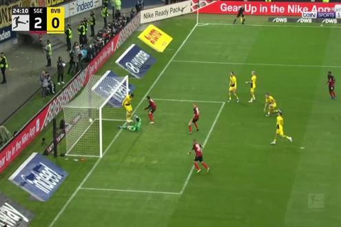 هدف عمر مرموش الثاني أمام بروسيا دورتموند