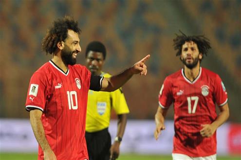 هدف مصر الرابع أمام جيبوتي (محمد صلاح)