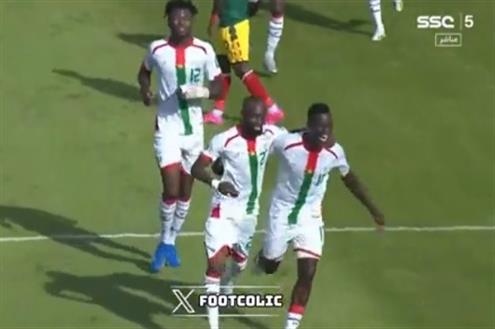 بلاتي توريه يسجل هدف بوركينا فاسو الأول أمام اثيوبيا 