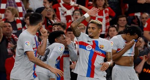 هدف برشلونة أمام اتليتك بلباو