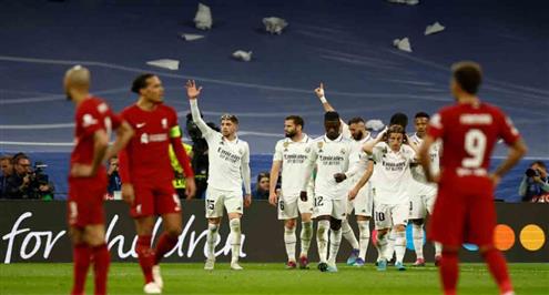 هدف ريال مدريد أمام ليفربول