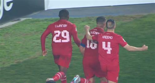هدف شباب بلوزداد الثاني أمام الزمالك (ليونيل وامبا)