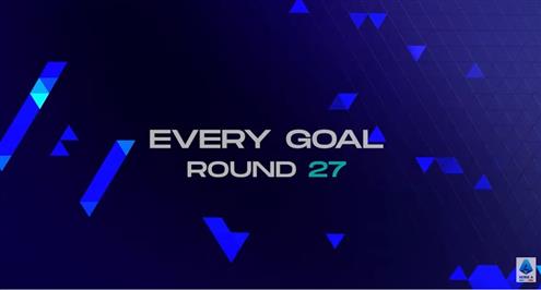جميع أهداف الجولة الـ 27 بالدوري الإيطالي