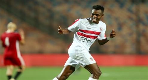 هدف الزمالك الثاني أمام طلائع الجيش (إبراهيما نداي)