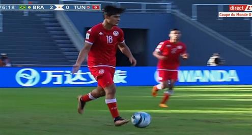 كريستو يصنع هدفا لتونس أمام البرازيل وتقنية الفيديو تلغيه