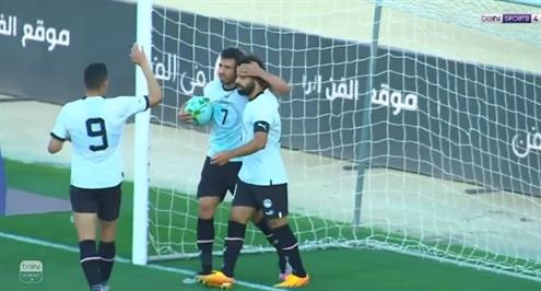 هدف مصر الأول أمام غينيا (تريزيجيه)