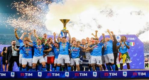 تتويج نابولي بطلا للدوري الإيطالي 2022-23