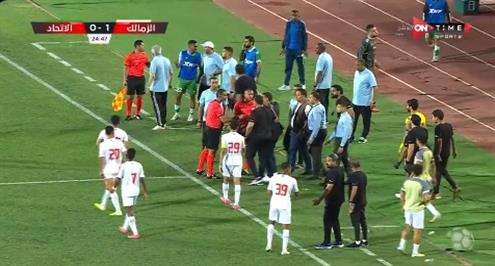 تسبب في حالتي طرد.. الجزيري يُسجل هدف مثير للزمالك بمرمى الاتحاد