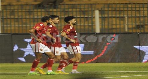 أهداف مباراة الأهلي والمقاولون العرب 