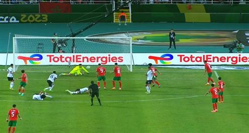 هدف المغرب الثاني أمام منتخب مصر الأولمبي (أسامة تارجالين)