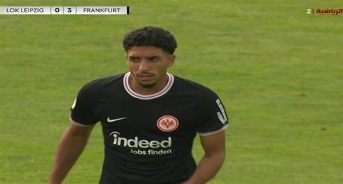 عمر مرموش يسجل هدفا أمام لوكوموتيف لايبزيج في كأس ألمانيا