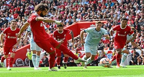 أهداف مباراة ليفربول وبورنموث