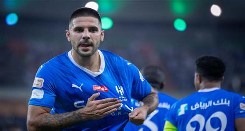 هدف الهلال الثاني أمام الاتحاد (ميتروفيتش)