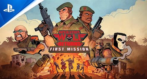عرض إطلاق لعبة Operation Wolf Returns: First Mission