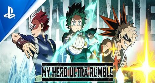 عرض إطلاق لعبة My Hero Ultra Rumble