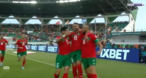 هدف المغرب الأول أمام تنزانيا (رومان سايس)