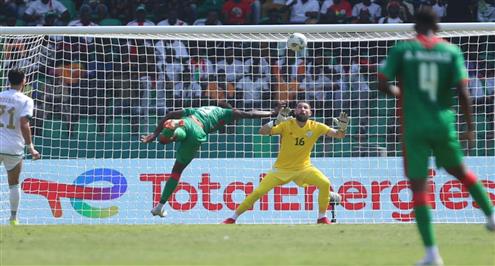 هدف بوركينا فاسو الأول أمام الجزائر