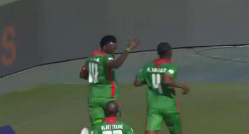 هدف بوركينا فاسو الثاني أمام الجزائر