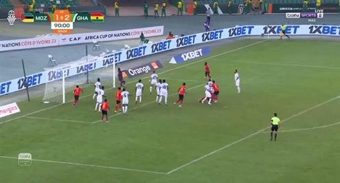 هدف موزمبيق الثاني أمام غانا (ماندافا)