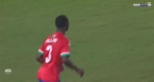 هدف جامبيا الأول أمام الكاميرون (أبلي جالو)