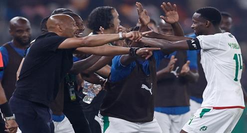 ملخص مباراة موريتانيا والجزائر