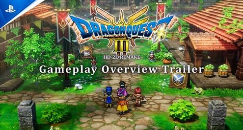 أسلوب اللعبة الخاص بلعبة Dragon Quest III HD-2D