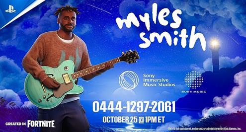 تعاون Myles Smith في لعبة Fortnite