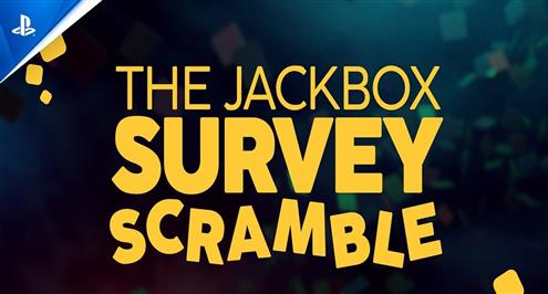 عرض إطلاق لعبة The Jackbox Survey Scramble