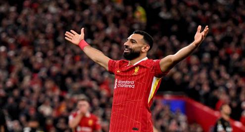 محمد صلاح يسجل ويصنع ضمن ملخص لمساته في مباراة ليفربول وبولونيا