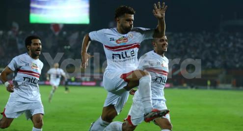 +90.. هدف الزمالك الثالث أمام البنك الأهلي (عبد الله السعيد)