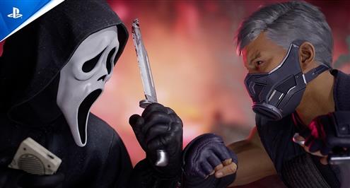 عرض تحدي Ghostface vs. Smoke Clash بلعبة Mortal Kombat 1