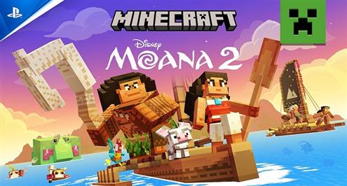 إطلاق إضافة Moana 2 للعبة Minecraft