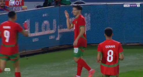 هدف الهاتريك.. هدف المغرب الثالث أمام ليسوتو (إبراهيم دياز)