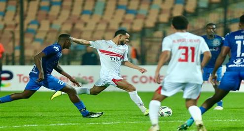 ملخص مباراة الزمالك وبلاك بولز