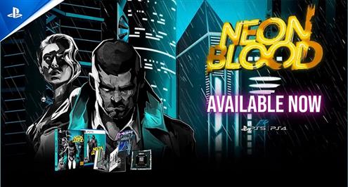 عرض إطلاق لعبة Neon Blood 