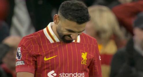 محمد صلاح يهدر انفراد أمام مانشستر سيتي