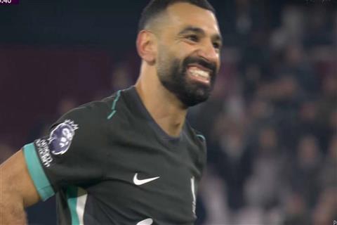 هدف ضائع جديد من محمد صلاح أمام وست هام