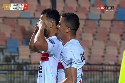 هدف الزمالك الثاني أمام الاتحاد السكندري (دونجا)