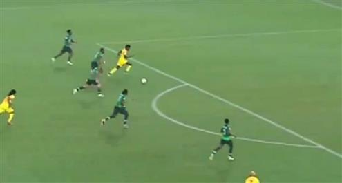 القائم يحرم أنجولا من هدف أمام نيجيريا