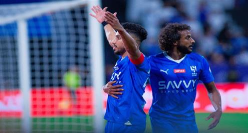 أهداف مباراة الهلال وضمك