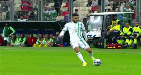 أحمد قندوسي يساهم في هدف فوز الجزائر القاتل أمام بوليفيا