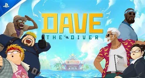 عرض إطلاق لعبة Dave the Diver