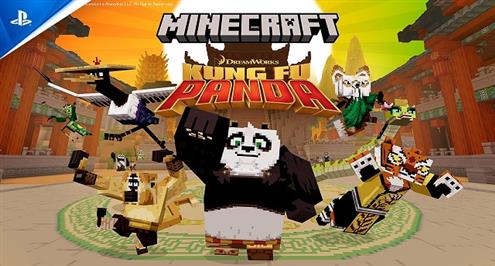 عرض إطلاق لعبة Minecraft - Kung Fu Panda