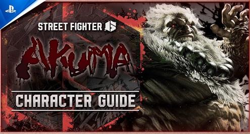 عرض شخصية Akuma للعبة Street Fighter 6