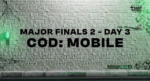 اليوم الثالث من بطولة Call of duty mobile للدوري السعودي الإكتروني