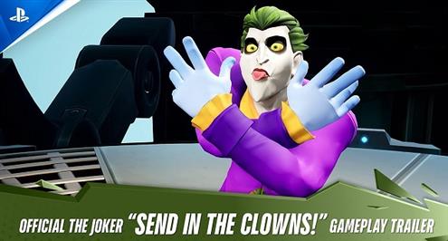 عرض الجيم بلاى للعبة MultiVersus - The Joker “Send in the Clowns!